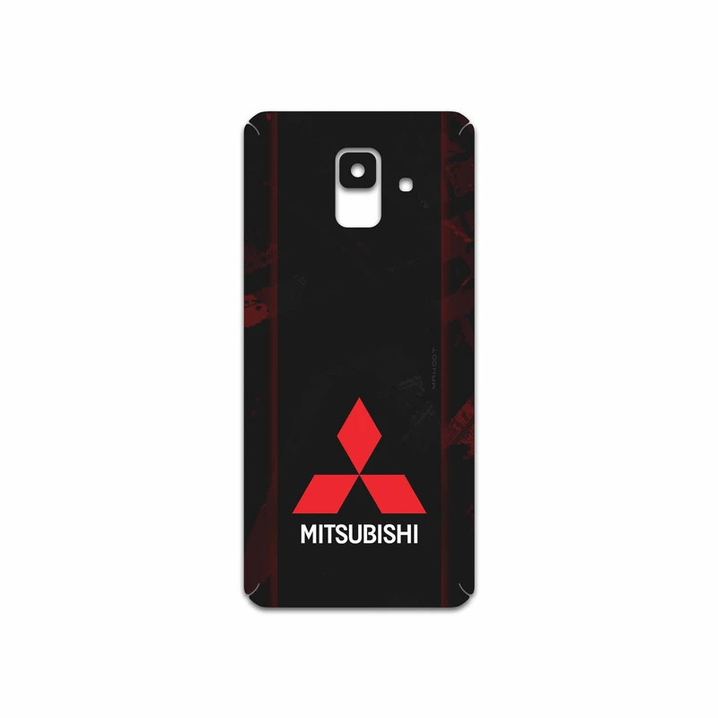 برچسب پوششی ماهوت مدل Mitsubishi Motor مناسب برای گوشی موبایل سامسونگ Galaxy A6 2018