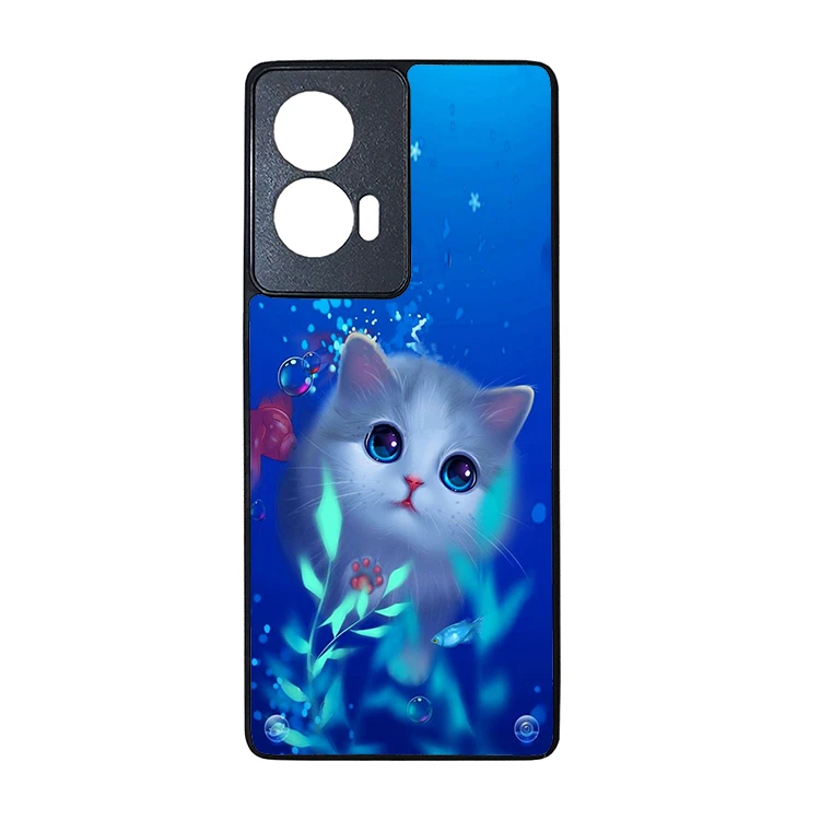 کاور قاب گارد هوم طرح گربه مناسب برای گوشی موبایل موتورولا edge 50 fusion