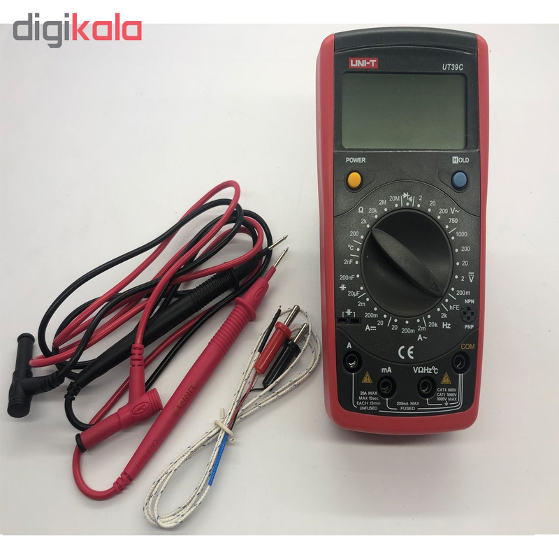 مولتی متر دیجیتال یونی تی مدل UT 39 C مولتی متر دیجیتال یونی تی مدل UT 39 C