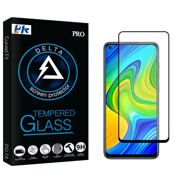 محافظ صفحه نمایش سرامیکی پی کی مدل Delta مناسب برای گوشی موبایل شیائومی Redmi Note 9