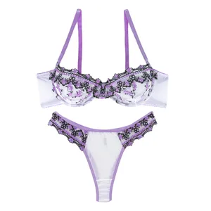 ست شورت و سوتین توری زنانه ژینا کد 2010 