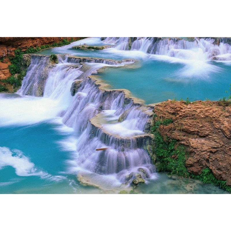 مگنت طرح منظره ساحلی آبشار مدل T1382 