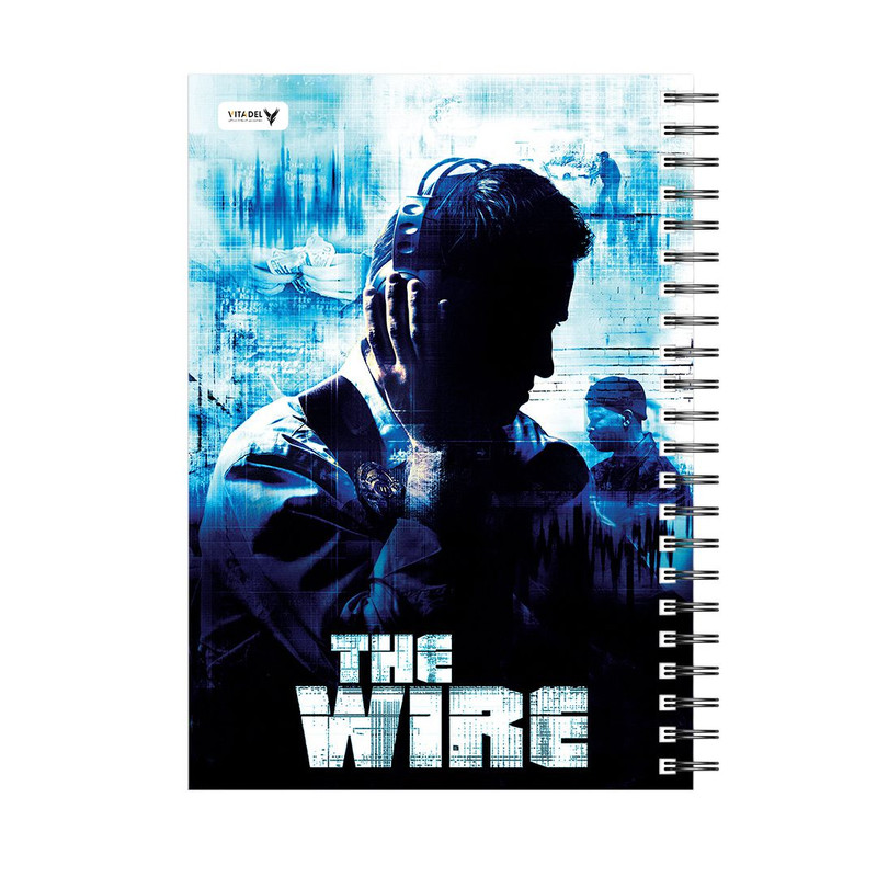 دفتر 120 برگ ویتادل طرح سیم مدل 3