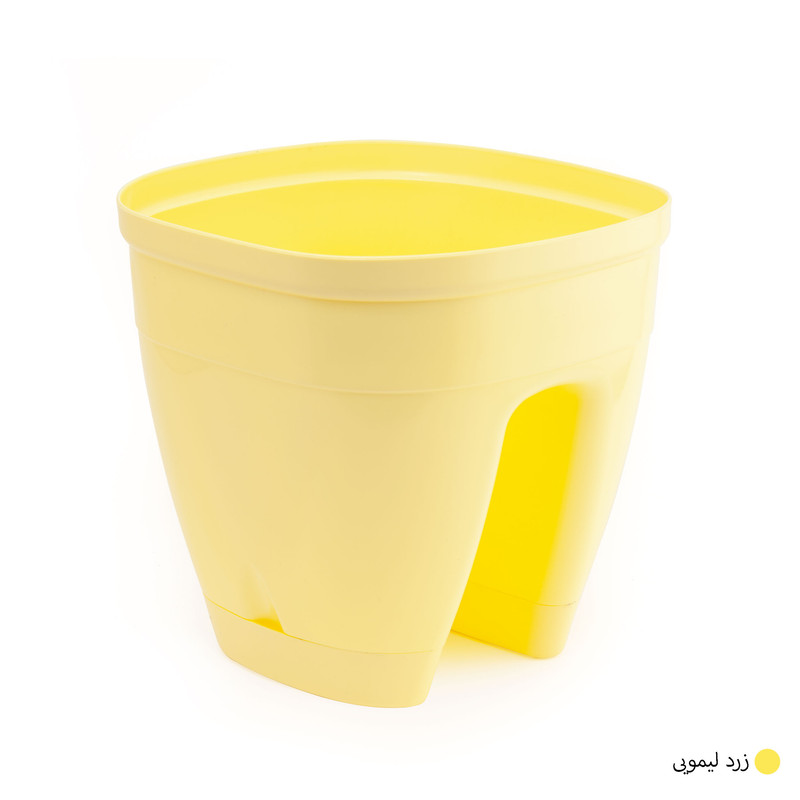 گلدان گل آذین مدل پلاستیکی نرده ای کد 642