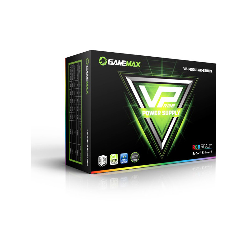 منبع تغذیه کامپیوتر گیم مکس مدل VP-700-RGB-M-Bronze