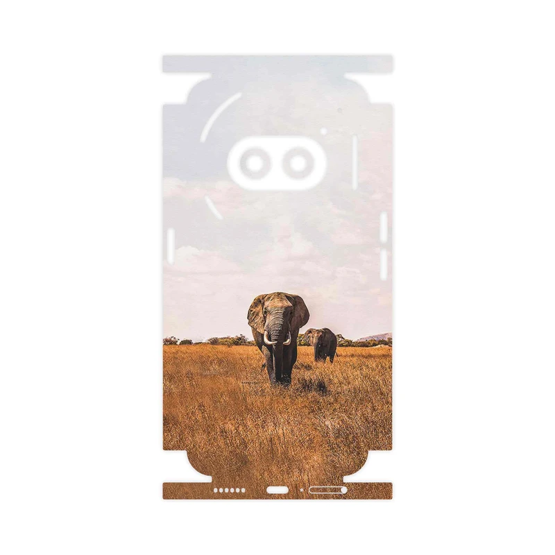 برچسب پوششی ماهوت مدل Elephant-FullSkin مناسب برای گوشی موبایل ناتینگ Phone 2a