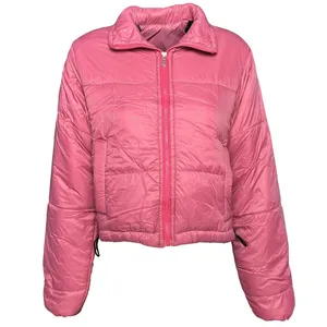 کاپشن زنانه کد 6050 رنگ صورتی