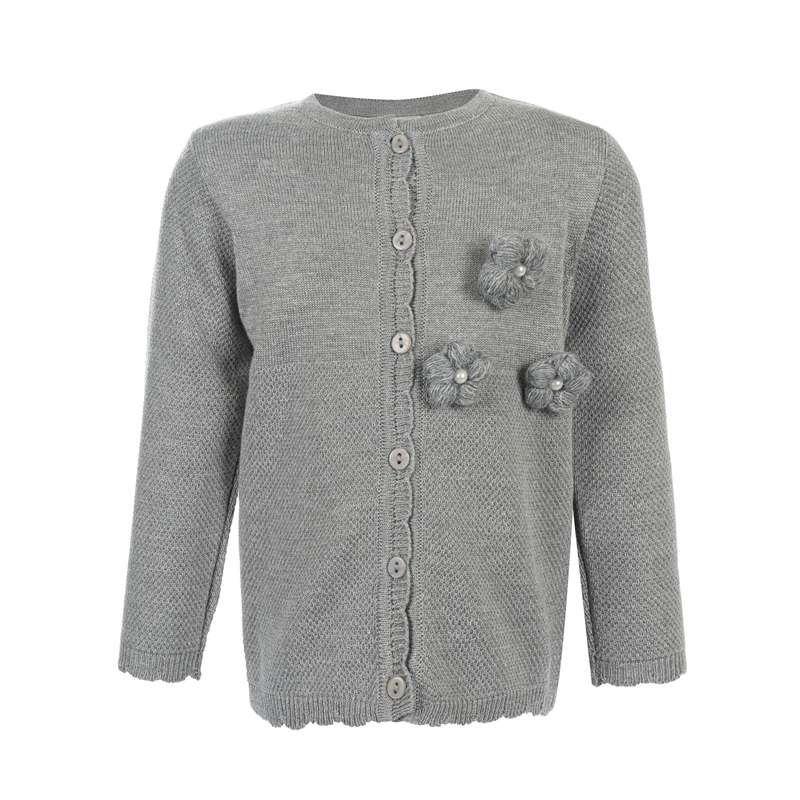 ژاکت دخترانه آی چیلک مدل گل90017-16