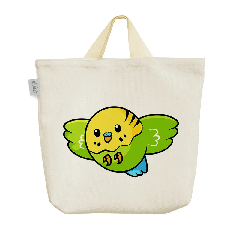 ساک خرید خندالو مدل مرغ عشق کد H984