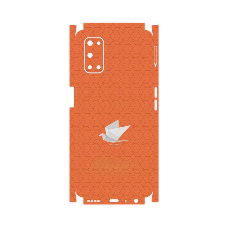 برچسب پوششی ماهوت مدل Minimalist origami bird-FullSkin مناسب برای گوشی موبایل ریلمی 7 5G