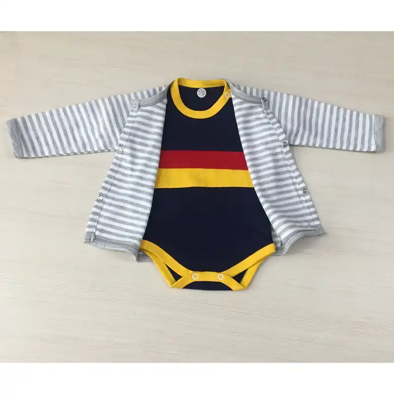 ست 3 تکه لباس نوزادی مدل 802