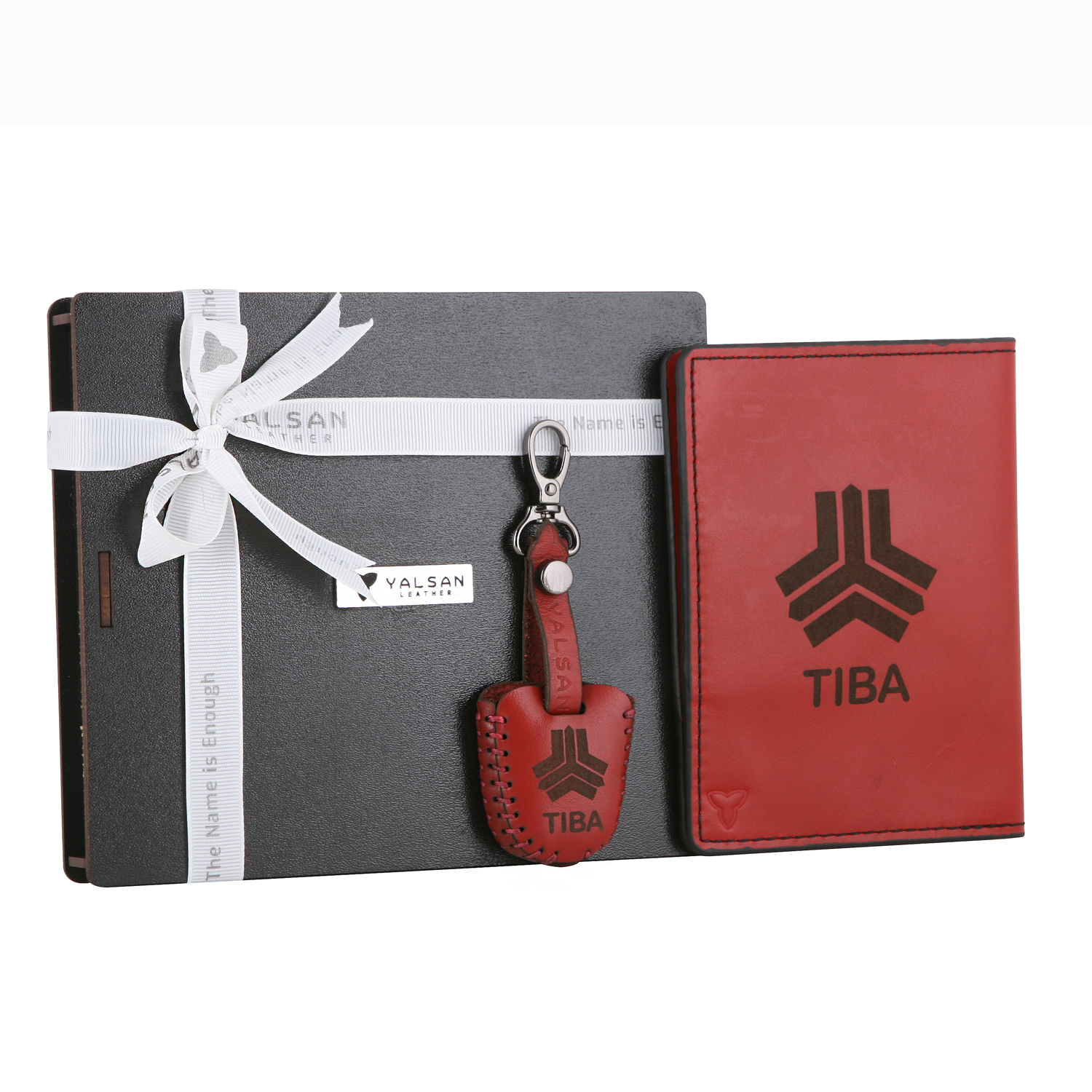 ست هدیه چرم یلسان مدل TIBA کد SET-300-03-GS -  - 3