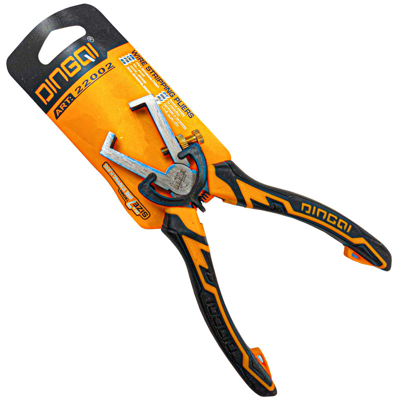 انبر سیم لخت کن دینگشی مدل ART - 22002 سایز 7 اینچ انبر سیم لخت کن دینگشی مدل ART - 22002 سایز 7 اینچ