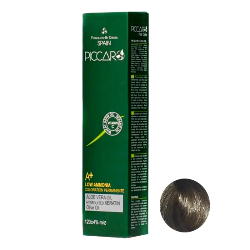 رنگ مو پيكارو شماره M7 حجم 120 ميلي ليتر رنگ بلوند زيتوني