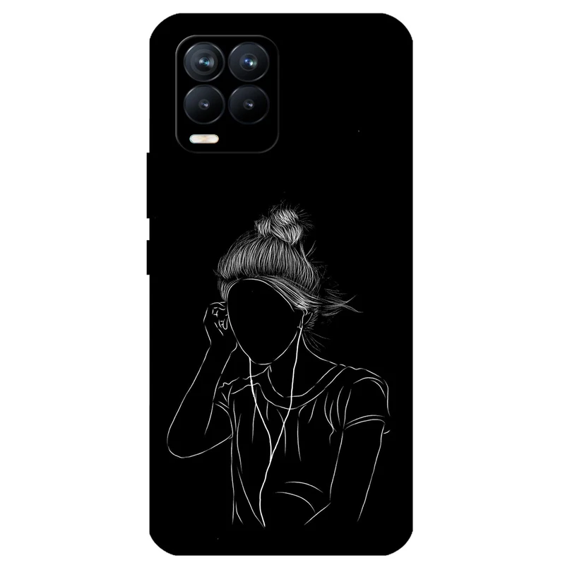 کاور مگافون طرح مینیمال مدل 1858 مناسب برای گوشی موبایل ریلمی 8 4G / 8 Pro    