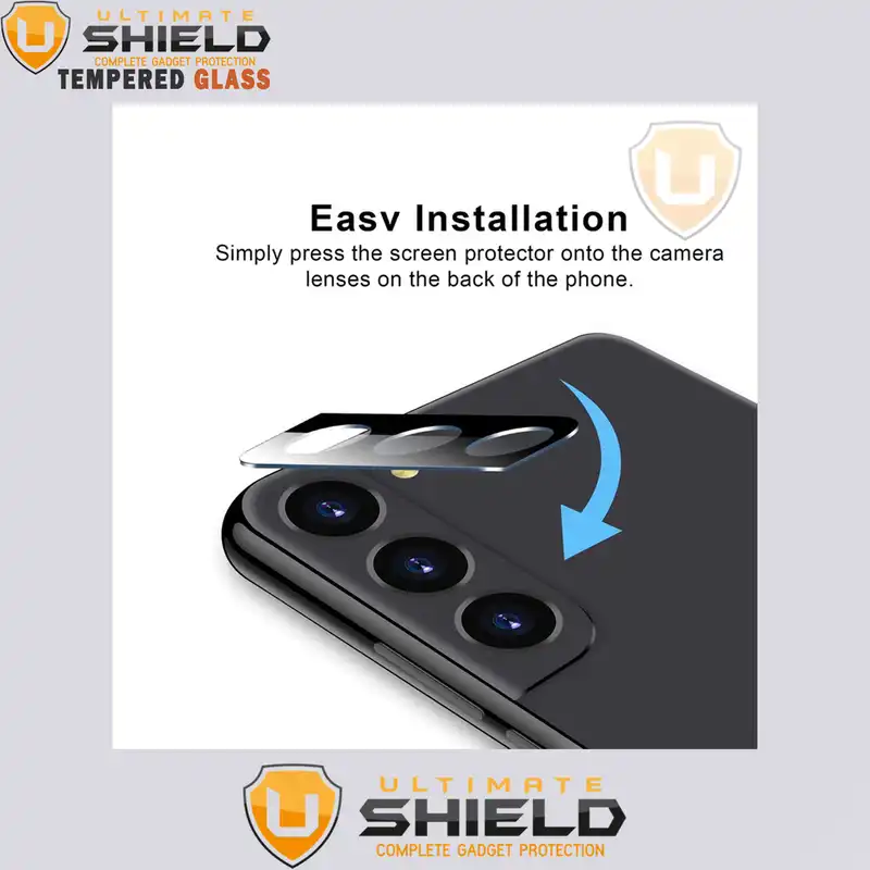 محافظ لنز دوربین آلتیمیت شیلد مدل FT-3DLen مناسب برای گوشی موبایل سامسونگ Galaxy S21 FE 5G به همراه محافظ صفحه نمایش و محافظ پشت گوشی