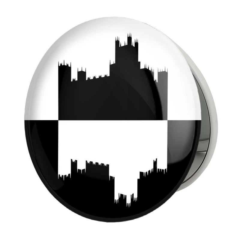 آینه جیبی خندالو طرح سریال دانتون ابی Downton Abbey مدل تاشو کد 29819