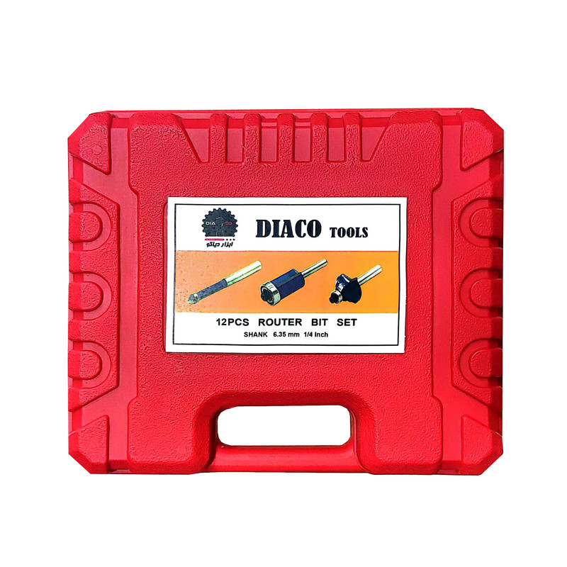 تیغ اور فرز دیاکو مدل 8848 مجموعه 12 عددی