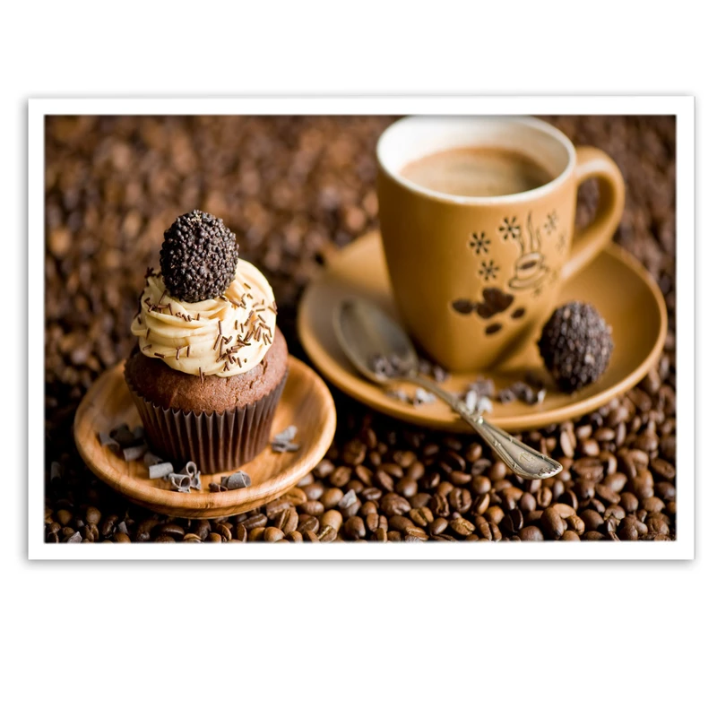 تابلو بکلیت طرح نوشیدنی گرم مدل W-5291