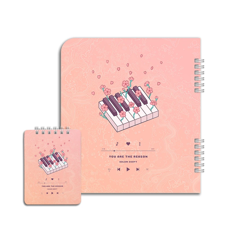 دفتر پانداک طرح موزیک مجموعه 2 عددی