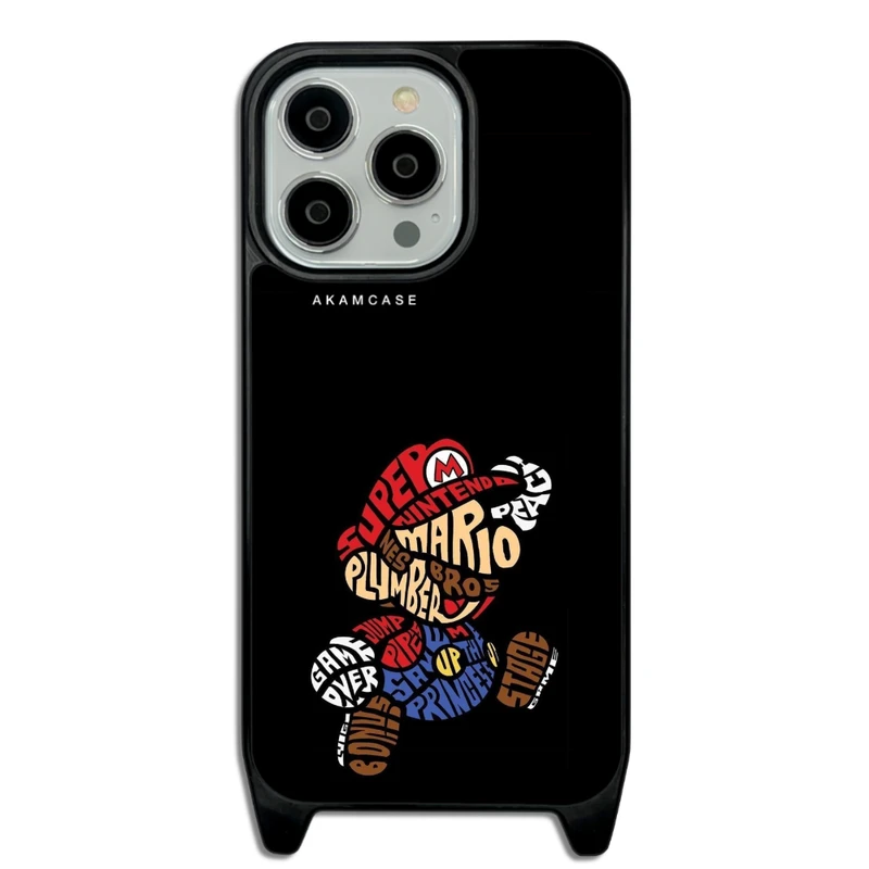 کاور آکام مدل AMC-WLA13PRO-SUPER MARIO1 مناسب برای گوشی موبایل اپل iPhone 13 Pro