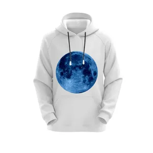 هودی زنانه مدل ماه کد E1 سفید