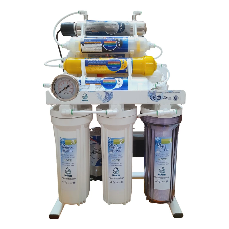 دستگاه تصفیه کننده آب رسا نور بابایی مدل A metal m810