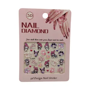 برچسب ناخن نیل دایموند مدل خرگوش کد 06