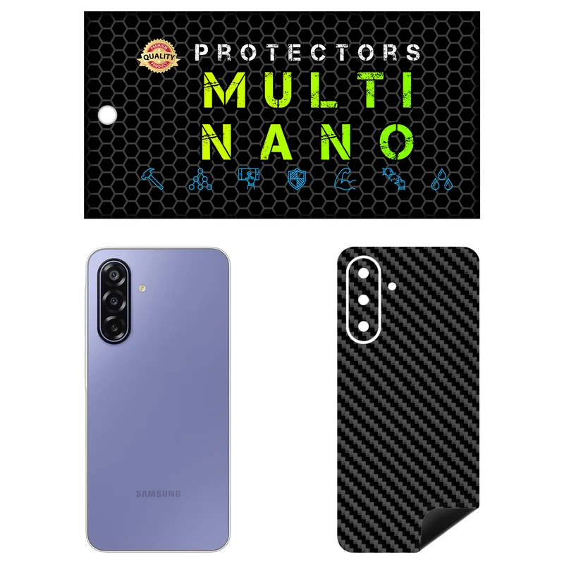 برچسب پوششی مولتی نانو طرح کربن مدل X-F1C مناسب برای گوشی موبایل سامسونگ Galaxy A17 4G