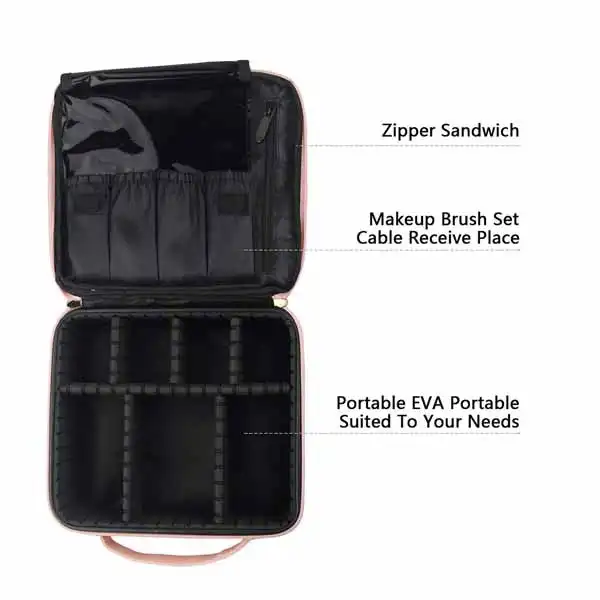 کیف لوازم آرایش و گریم زنانه مدل سفر