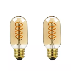 لامپ ادیسونی 5 وات لامپ نور مدل T45 SMALL پایه E27 بسته 2 عددی