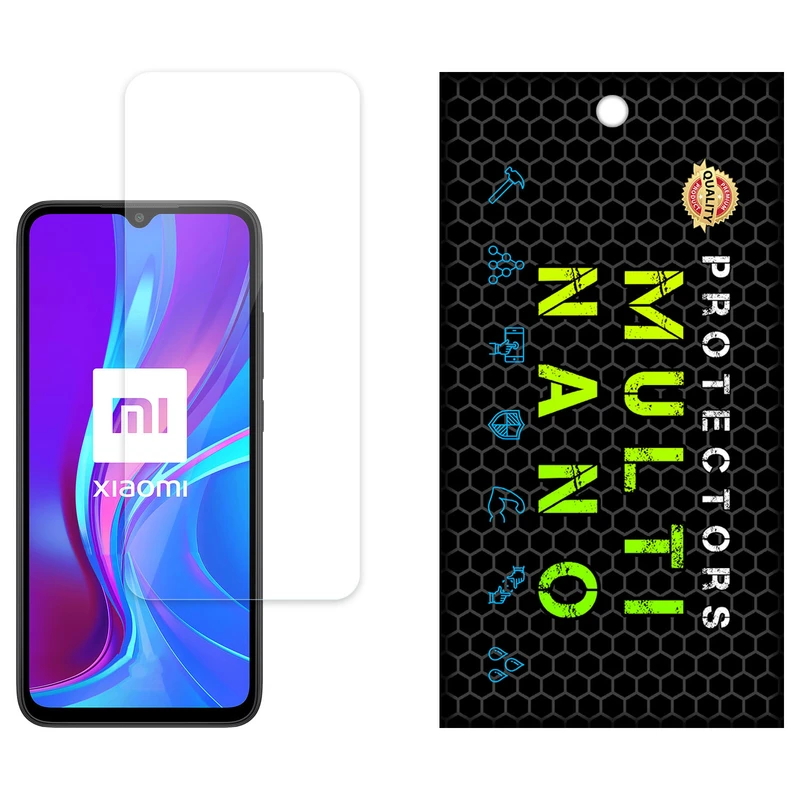 محافظ صفحه نمایش شفاف مولتی نانو مدل X-S1N مناسب برای گوشی موبایل شیائومی Redmi 9C NFC