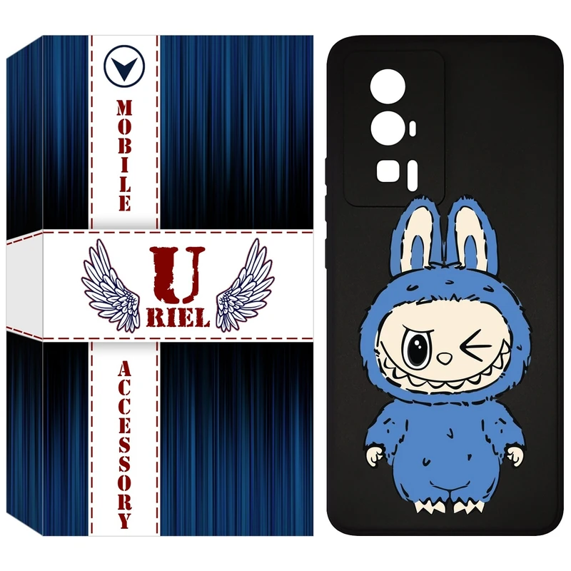 کاور یوریل مدل KSH کد 116 طرح عروسک لبوبو مناسب برای گوشی موبایل شیائومی Poco F5 Pro / Redmi K60 / K60 Pro