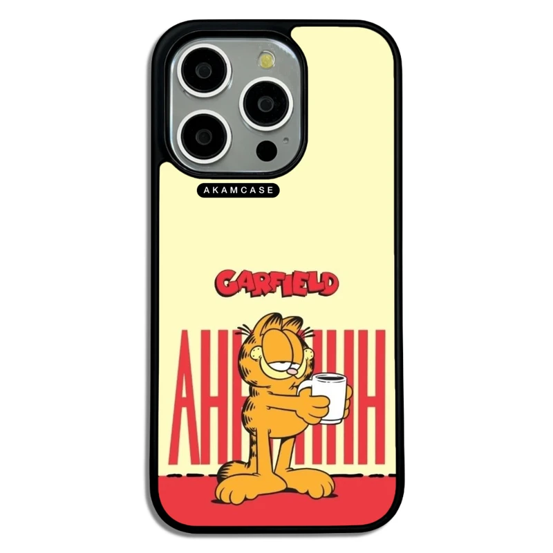 کاور آکام مدل AMC-WA15PRO-GARFIELD12 مناسب برای گوشی موبایل اپل iPhone 15 Pro