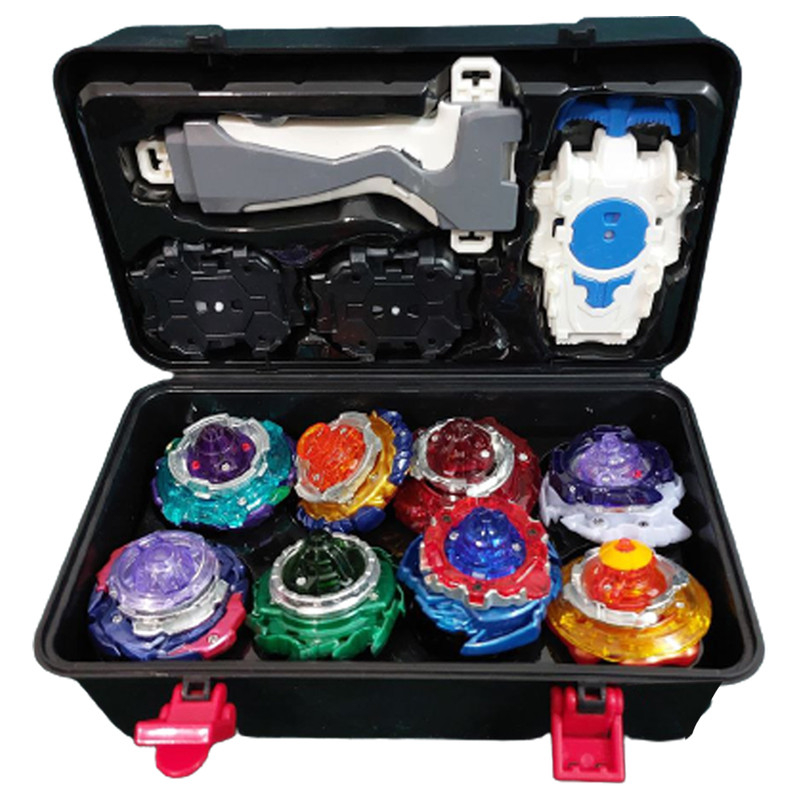 فرفره مدل انفجاری چمدانی کد BB-888-5 مجموعه 12 عددی