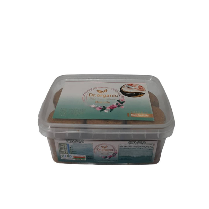 بیسکویت 3 گیاه دیابت دکتر ارگانیک- 300 گرم