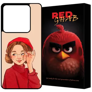  RED GHAB RCHAPN13P Cover For Xiaomi Redmi Note 13 Pro 5G
