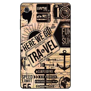 کاور مگافون طرح مسافرت مدل 8098 مناسب برای تبلت لنوو Tab M8 3rd Gen 2021