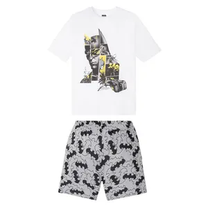 ست تی شرت و شلوارک مردانه مدل بتمن کد 8001539