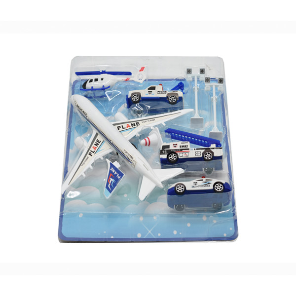 کیت ماشین بازی مدل ست فرودگاه کد 6665