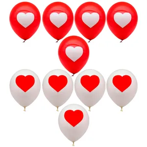 بادکنک مدل قلب بسته 10 عددی