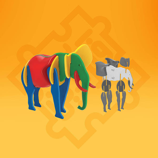 ساختنی فکرآذین مدل سه بعدی سازوباز طرح سافاری