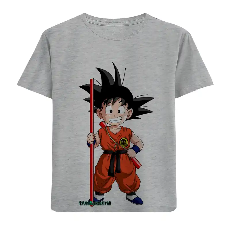 تی شرت آستین کوتاه پسرانه مدل انیمه N87