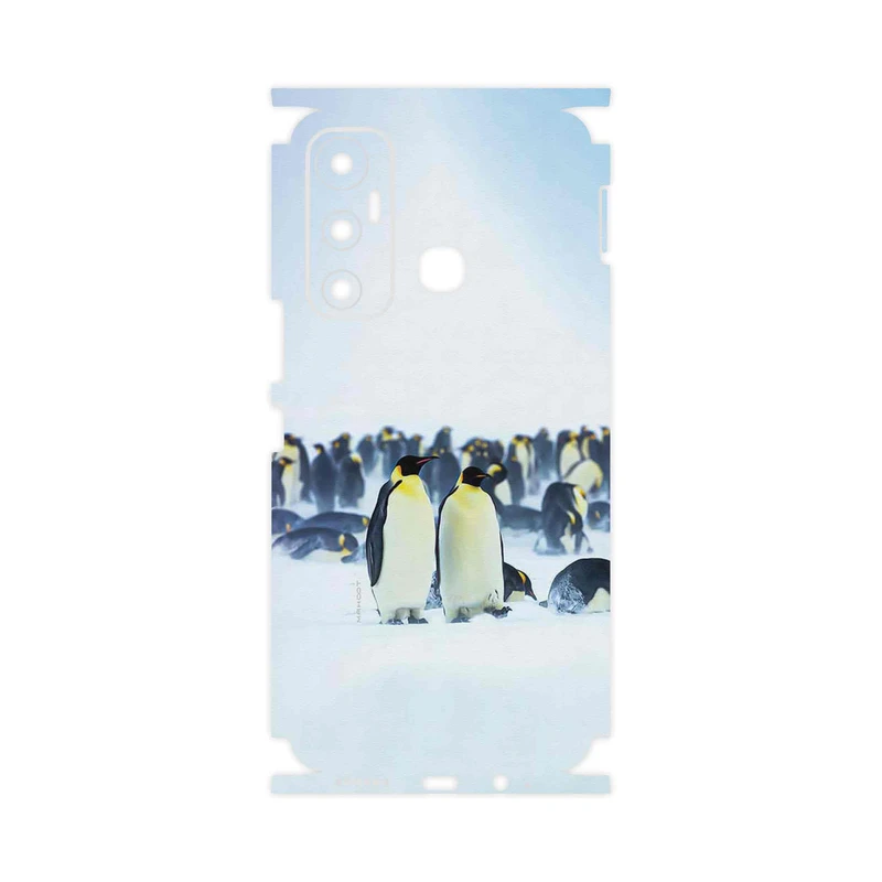 برچسب پوششی ماهوت مدل Penguin-FullSkin مناسب برای گوشی موبایل اینفینیکس Hot 11