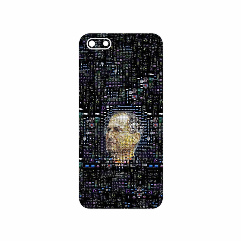 برچسب پوششی ماهوت مدل Collage of Steve Jobs 2 مناسب برای گوشی موبایل هوآوی Y5 Prime 2018