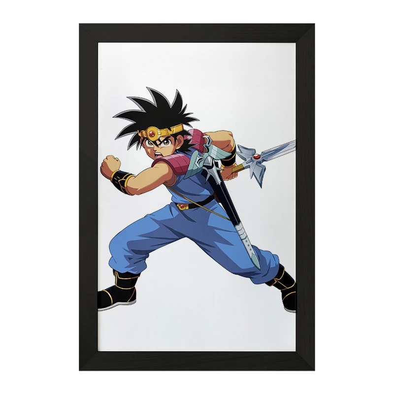 تابلو خندالو مدل بازی دراگون کوئست (Dragon Quest) کد 35267