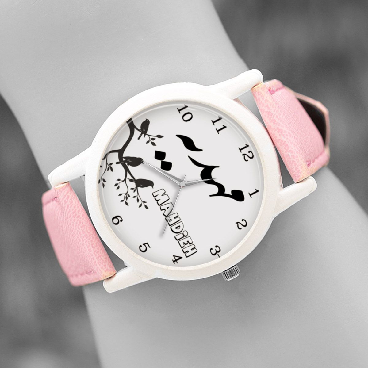 ساعت مچی عقربه ای زنانه طرح مهدیه کد LF3183 - - 3