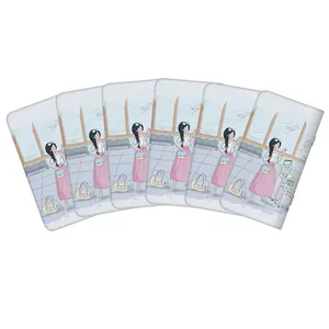 تقویم جیبی سال 1399 چاپ شفق طرح سفر بخیر کد 638 بسته 6 عددی