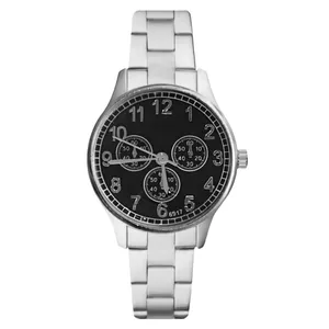 ساعت مچی عقربه‌ای کوارتز زنانه مدل کلاسیک لوکس تک موتوره بند دستبندی کد ۳