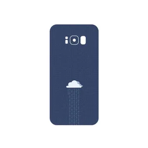 MAHOOT Minimal Data Cloud Cover Sticker for Samsung Galaxy S8